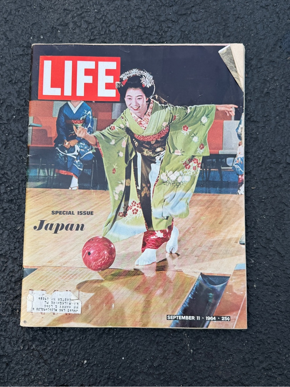 LIFE Magazine Special Issue Japan - Woman in Green Kimono